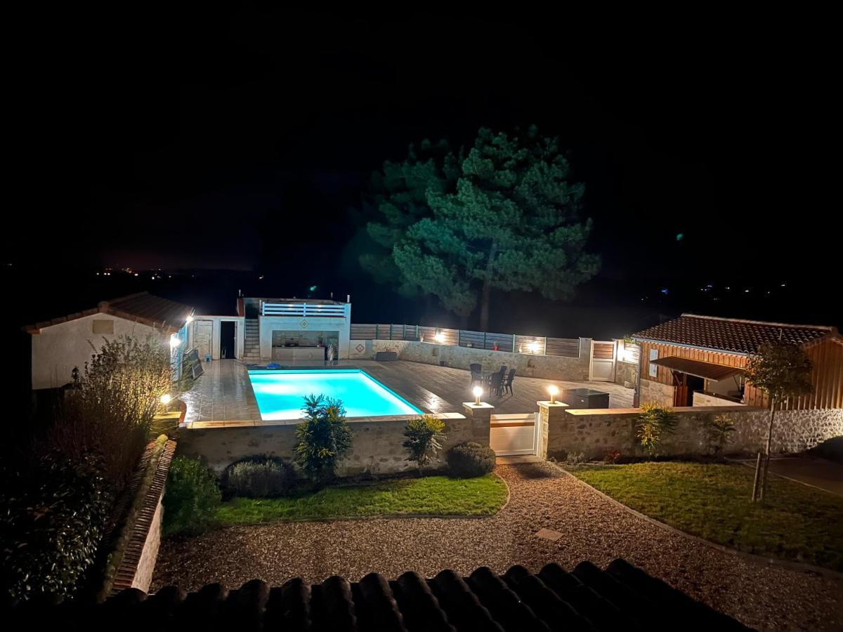 Le Coteau De Bazeille Sauna&Detente Sas Sainte-Bazeille ภายนอก รูปภาพ