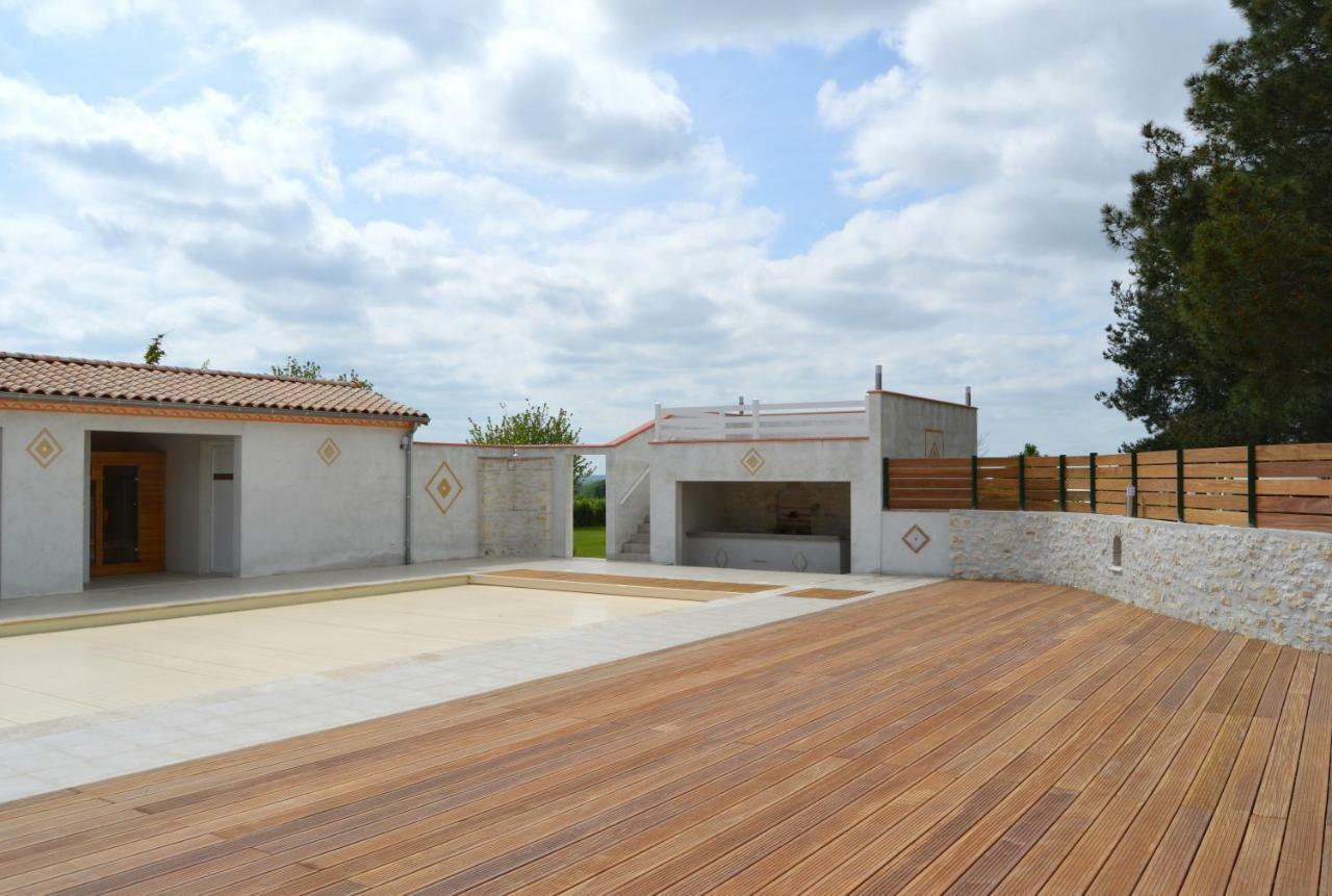 Le Coteau De Bazeille Sauna&Detente Sas Sainte-Bazeille ภายนอก รูปภาพ